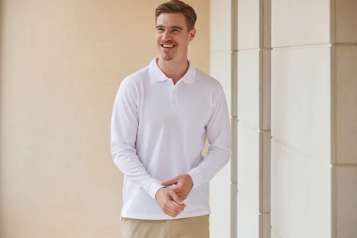 Polo Cool Plus Manches longues Unisexe 1
