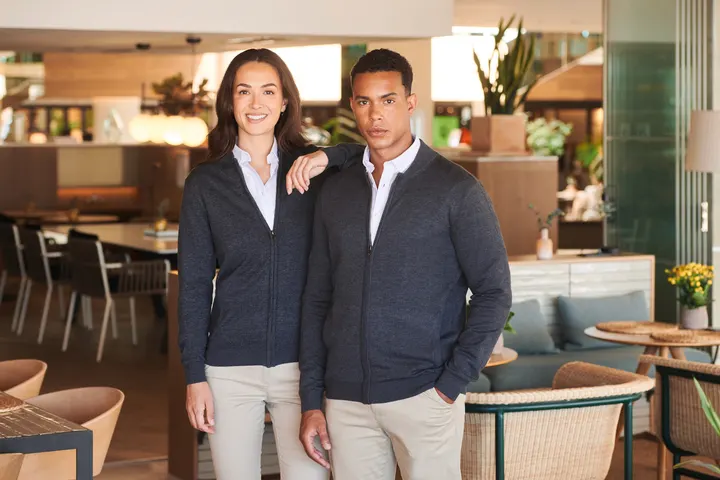 Cardigan zippé 1