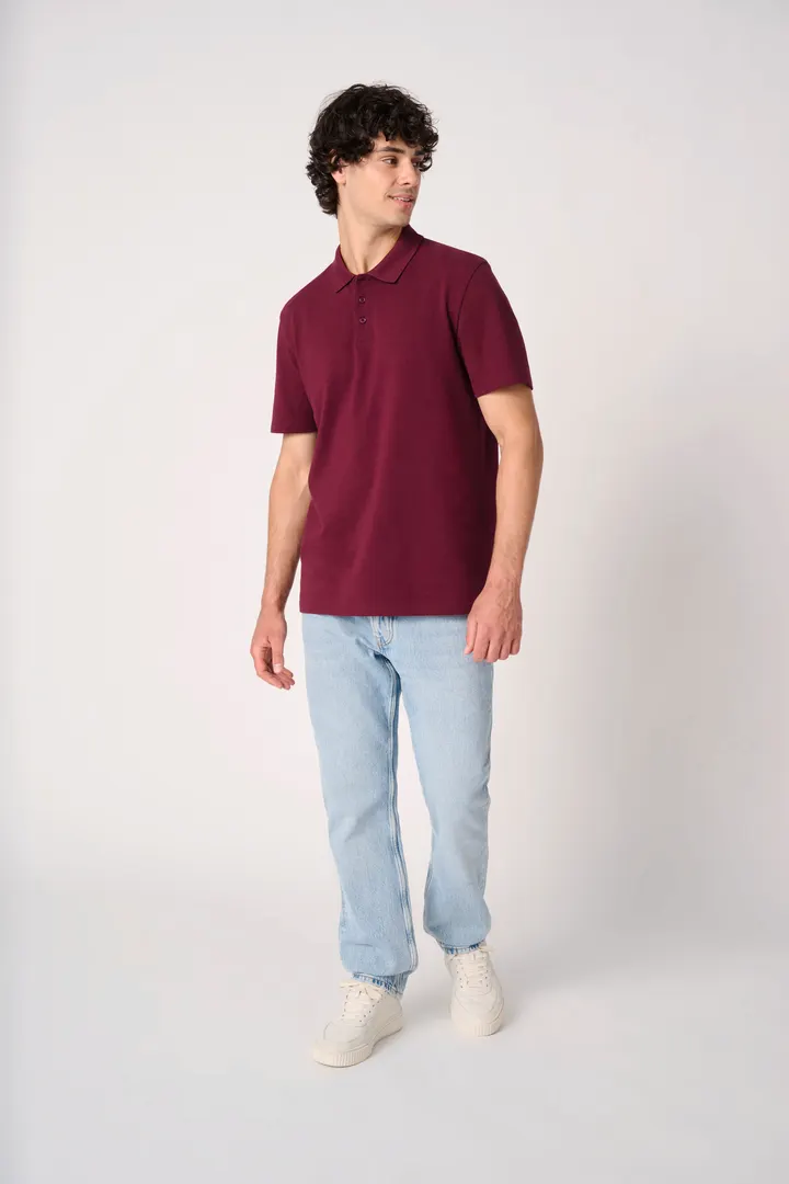 Herren Piqué-Poloshirt