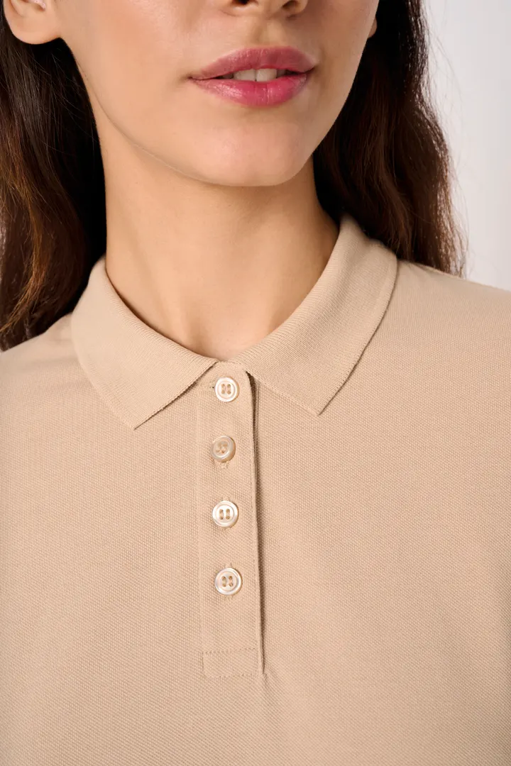 Damen Piqué-Poloshirt 8