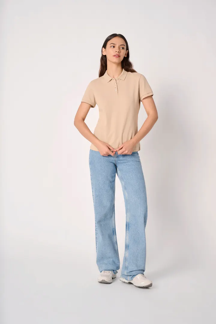 Damen Piqué-Poloshirt 2