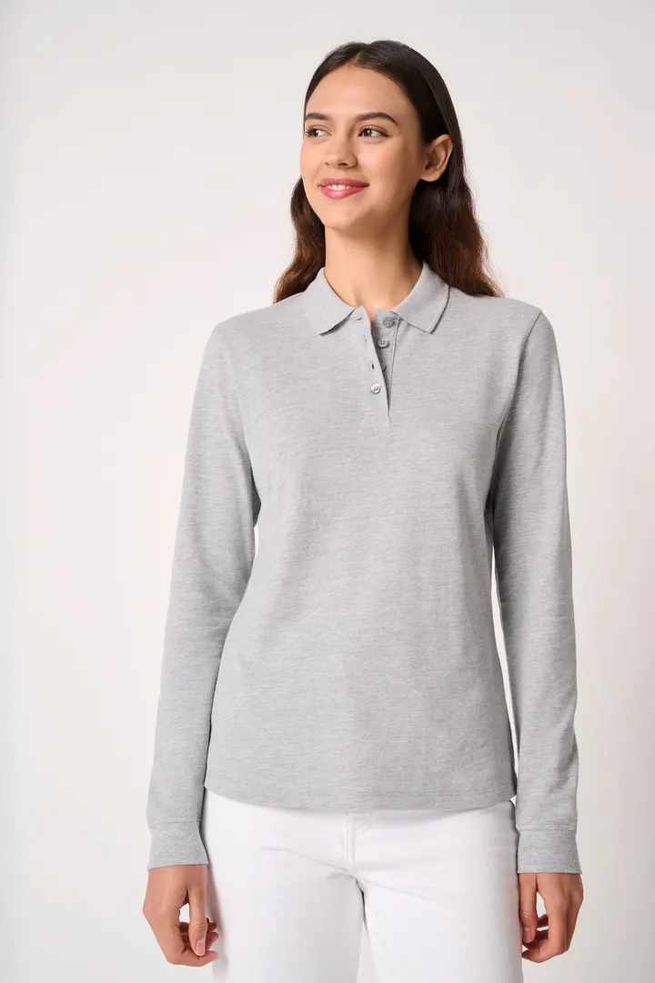 LSL Damen Piqué-Poloshirt 3