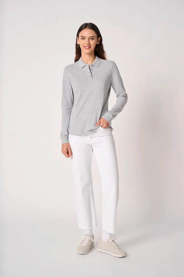 LSL Damen Piqué-Poloshirt 2