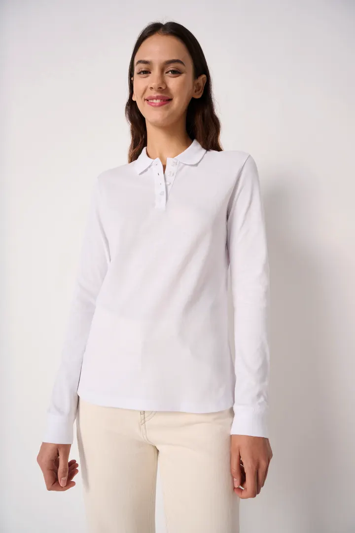 LSL Damen Piqué-Poloshirt 4