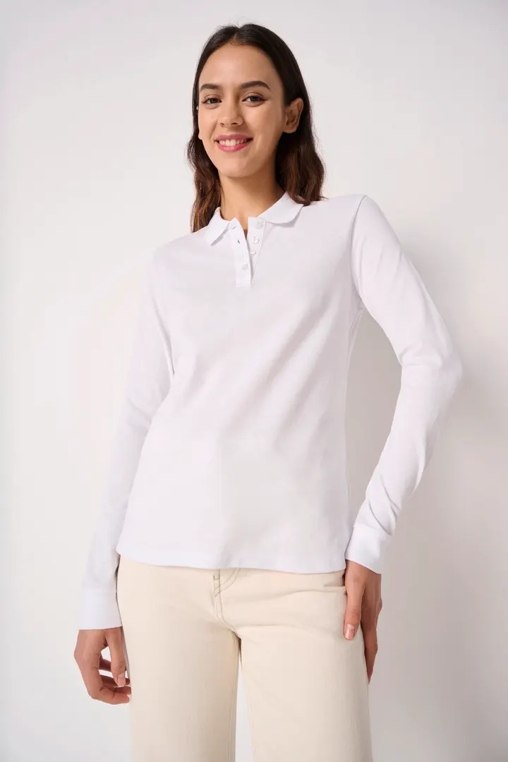 LSL Damen Piqué-Poloshirt 1