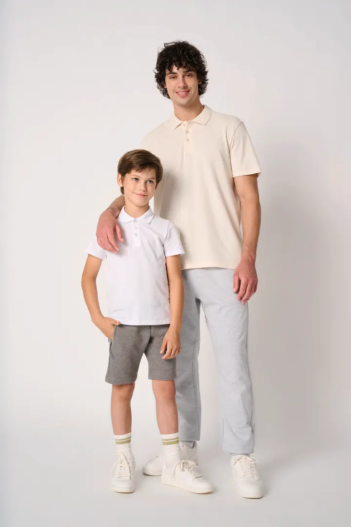 Kinder Piqué-Poloshirt 11
