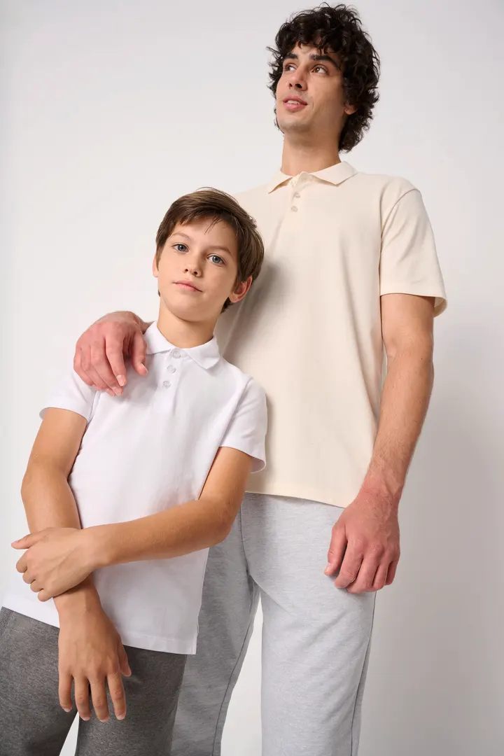 Kinder Piqué-Poloshirt 12