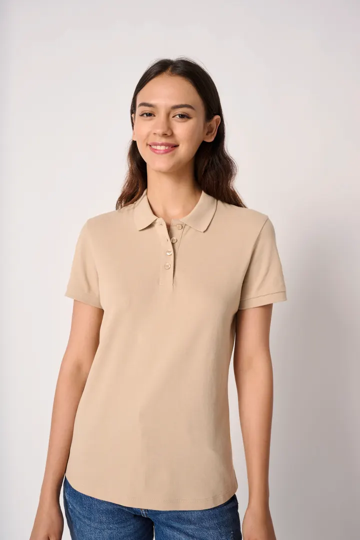 Polo piqué femme 3