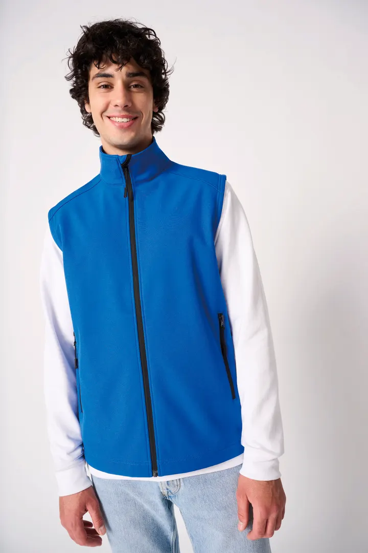 Bodywarmer softshell 2 couches unisexe 12