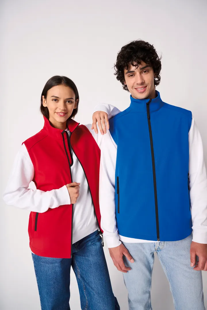 Bodywarmer softshell 2 couches unisexe 17