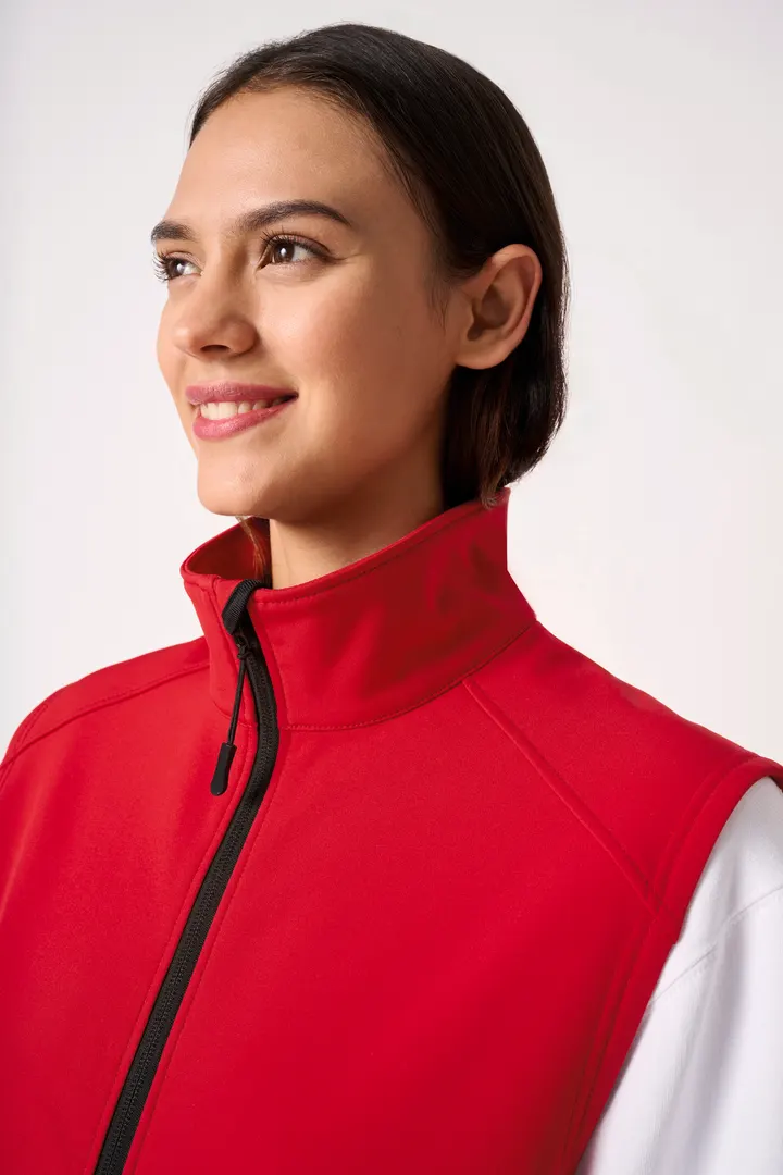 Bodywarmer softshell 2 couches unisexe 7