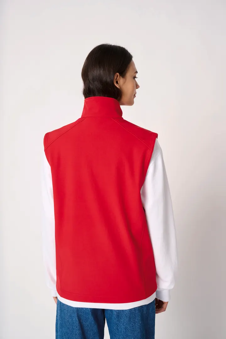 Bodywarmer softshell 2 couches unisexe 9