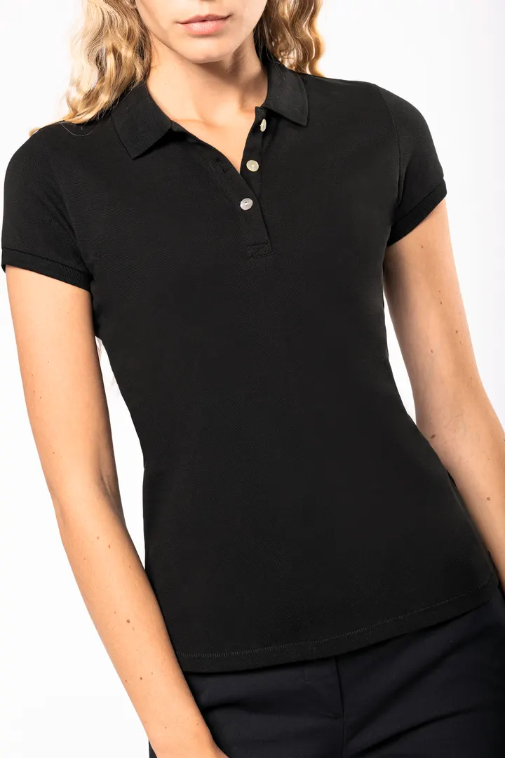 Damen-Kurzarm-Polohemd Supima®