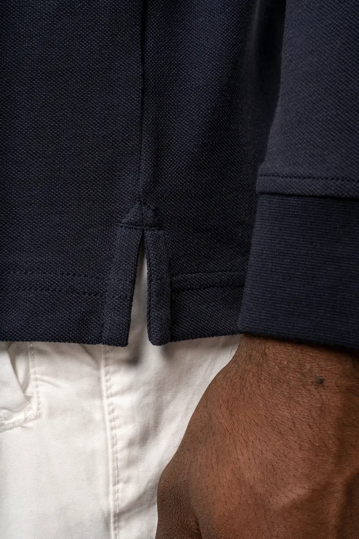 Polo piqué manches longues Bio180 homme 7