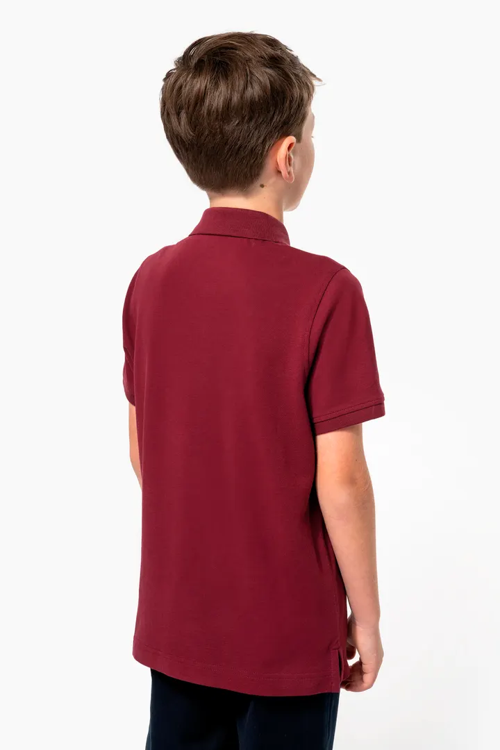 Piquépolohemd Bio180 Kind 18