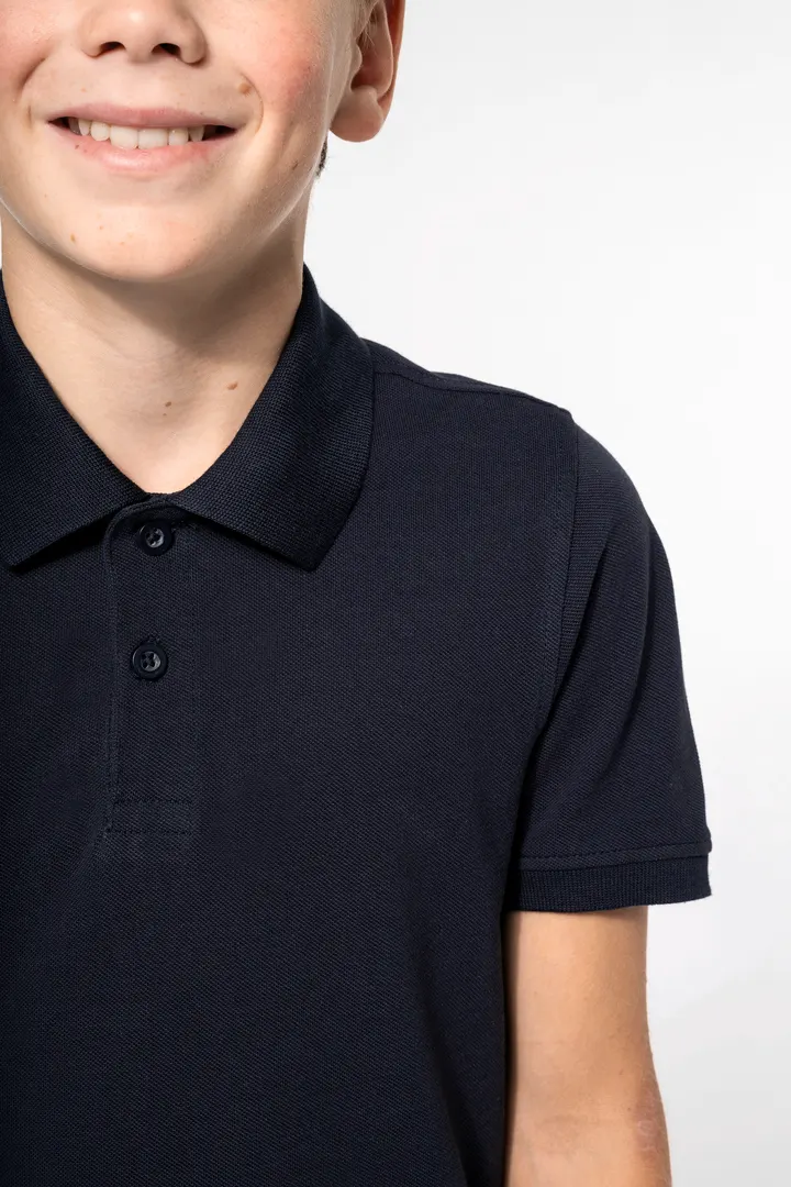 Piquépolohemd Bio180 Kind 11