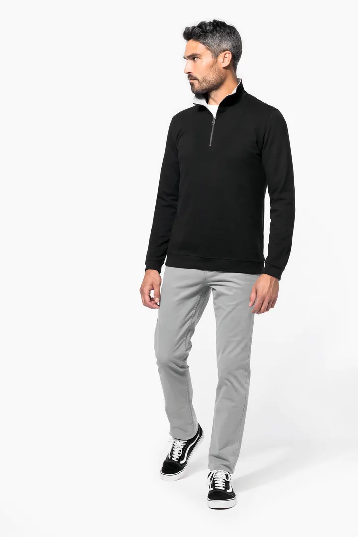 Trucker > Zip Neck Sweat-Shirt 3