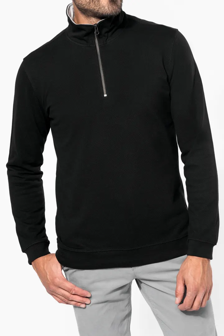 Trucker > Zip Neck Sweat-Shirt 2