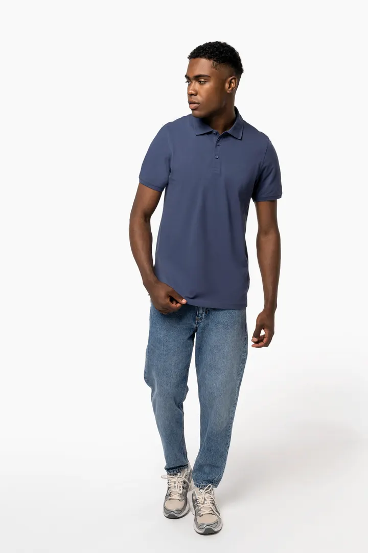Polo piqué manches courtes homme 4