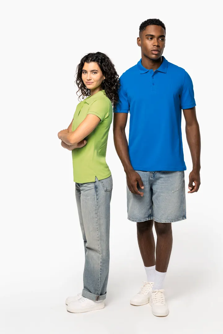 Damen Poloshirt aus Baumwollpiqué 12