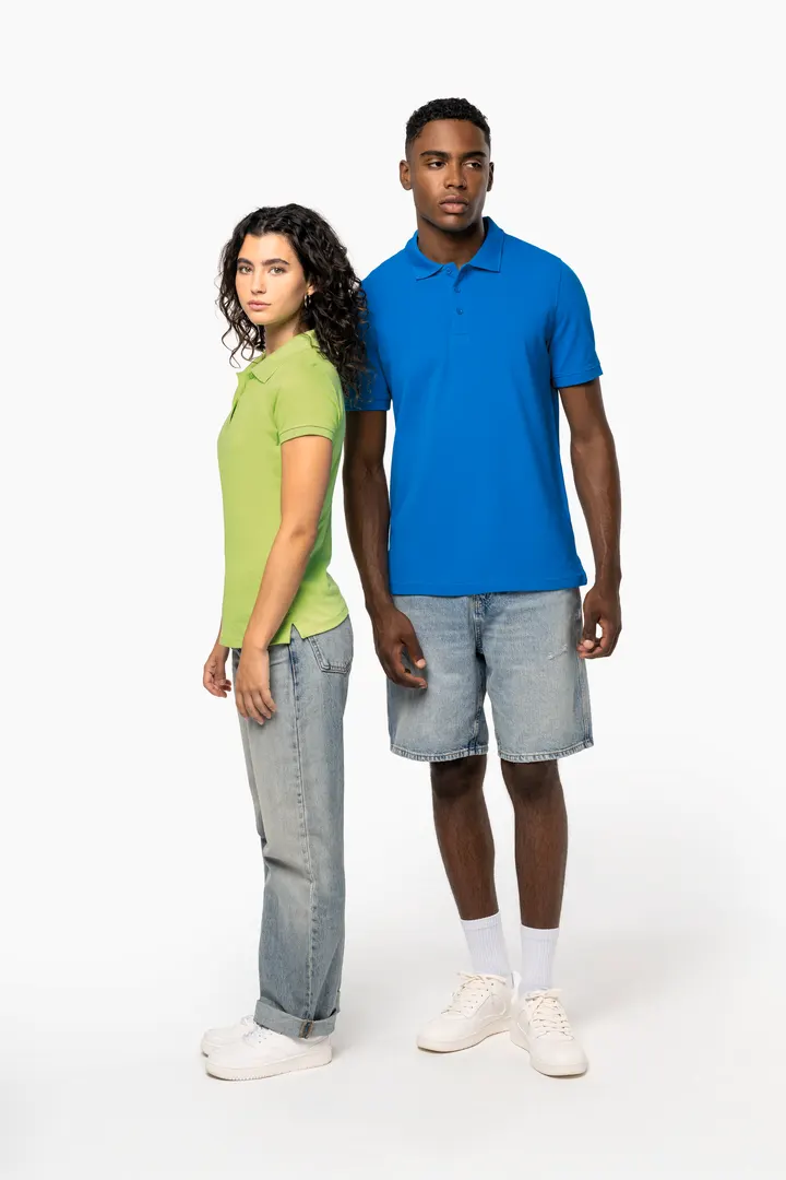 Damen Poloshirt aus Baumwollpiqué 11