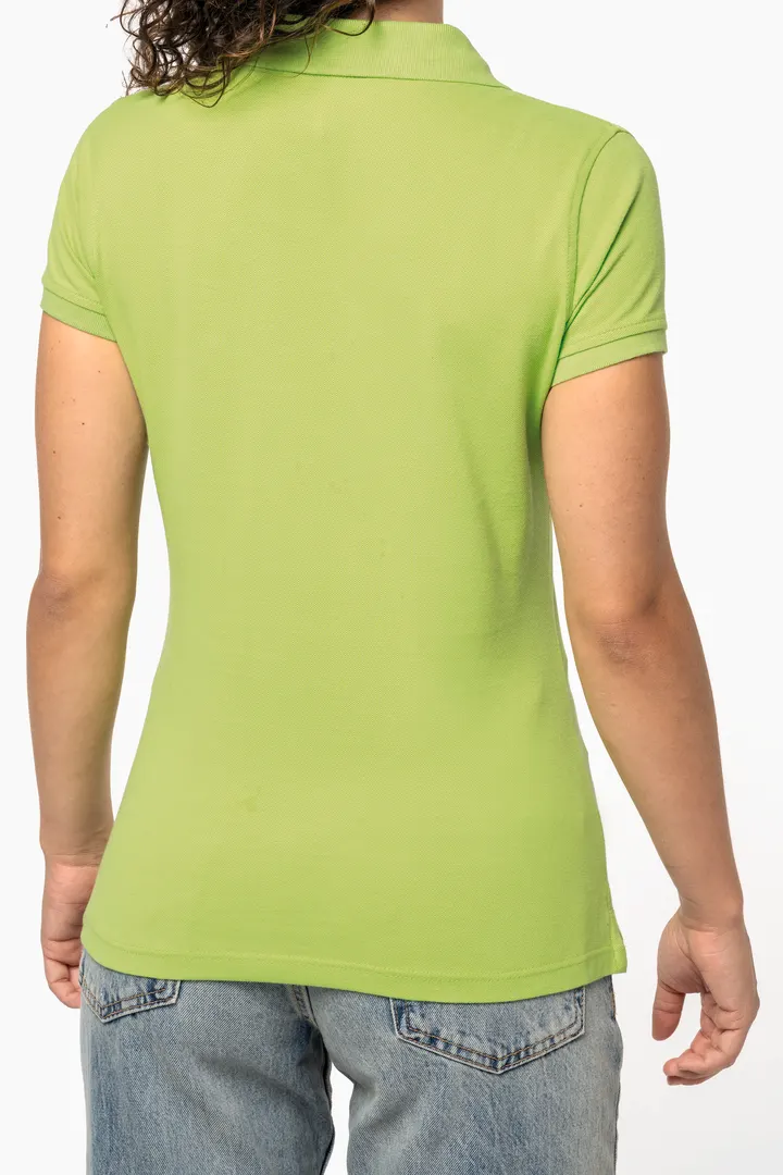 Damen Poloshirt aus Baumwollpiqué 3