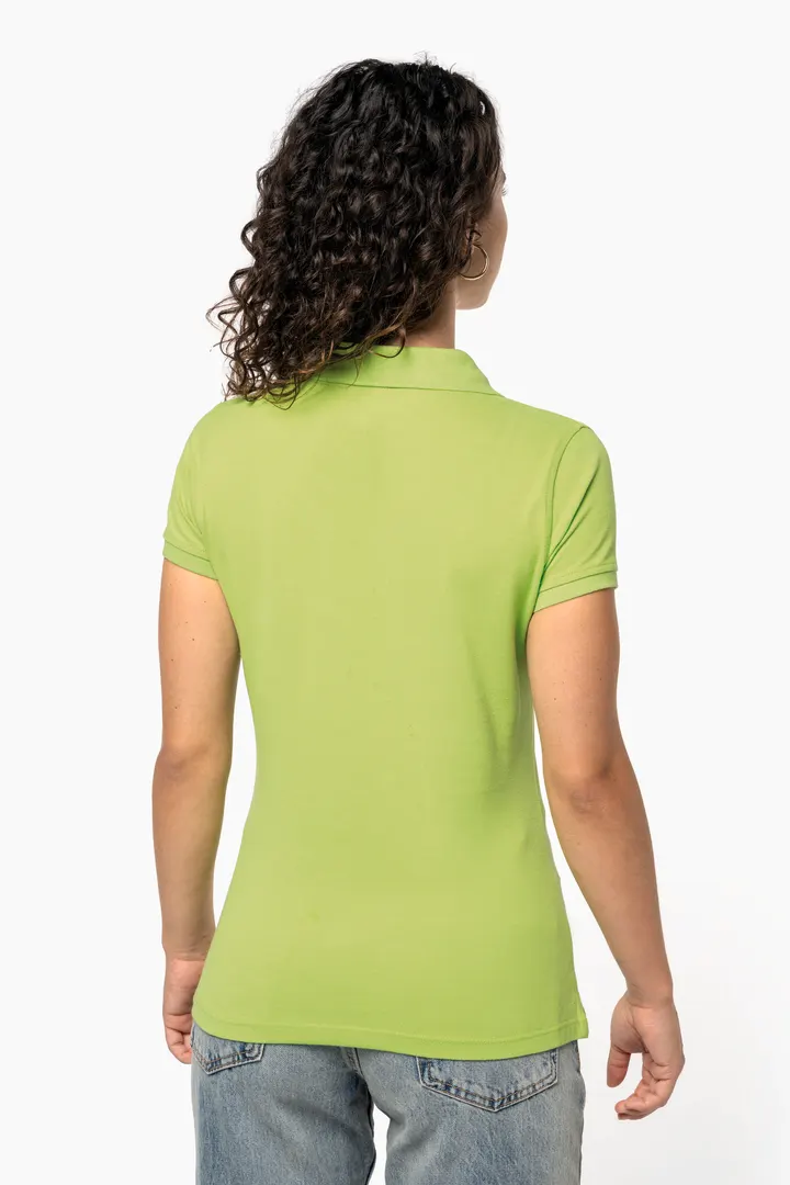 Damen Poloshirt aus Baumwollpiqué 6