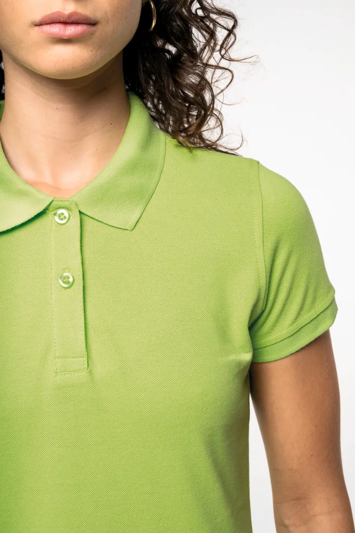 Damen Poloshirt aus Baumwollpiqué 9