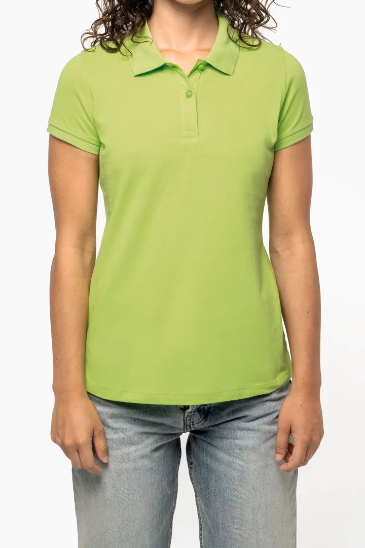 Polo manches courtes femme