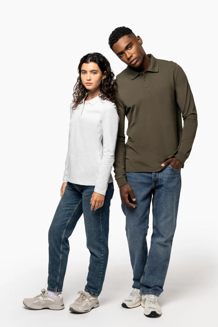 Polo manches longues femme 12