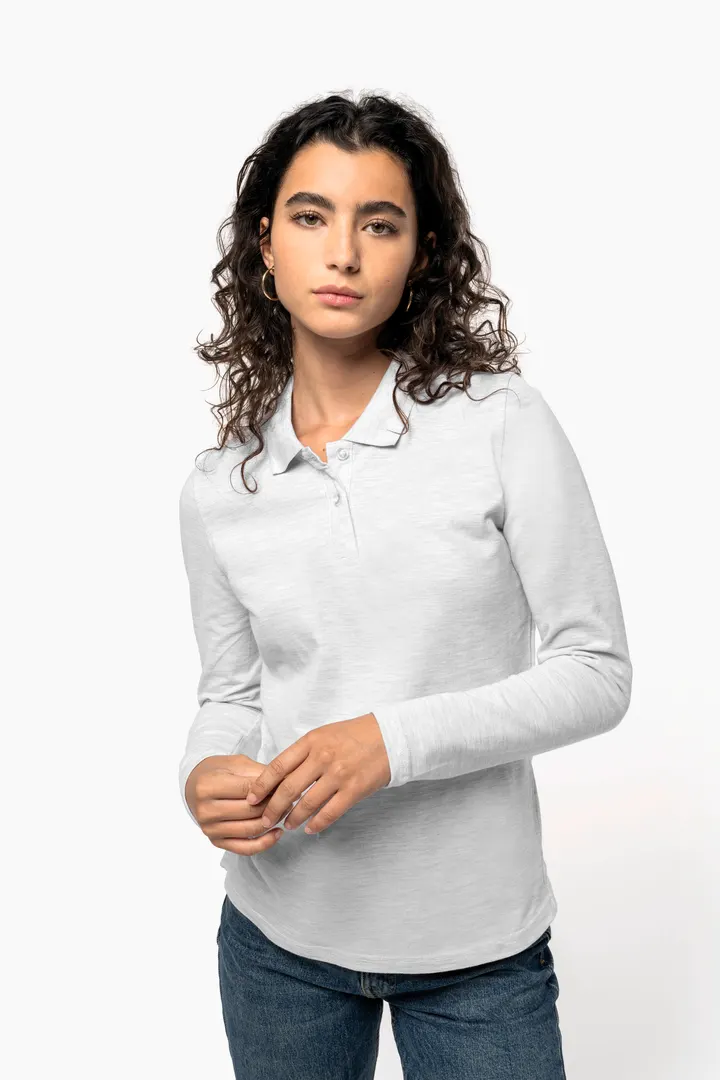 Polo manches longues femme 6
