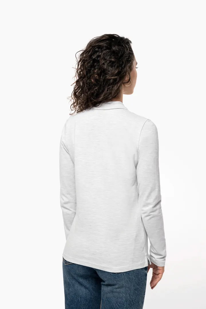 Polo manches longues femme 7