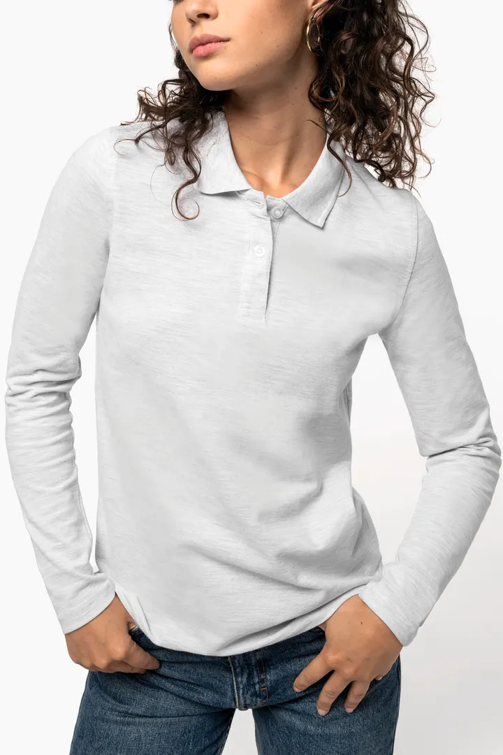 Polo manches longues femme 1