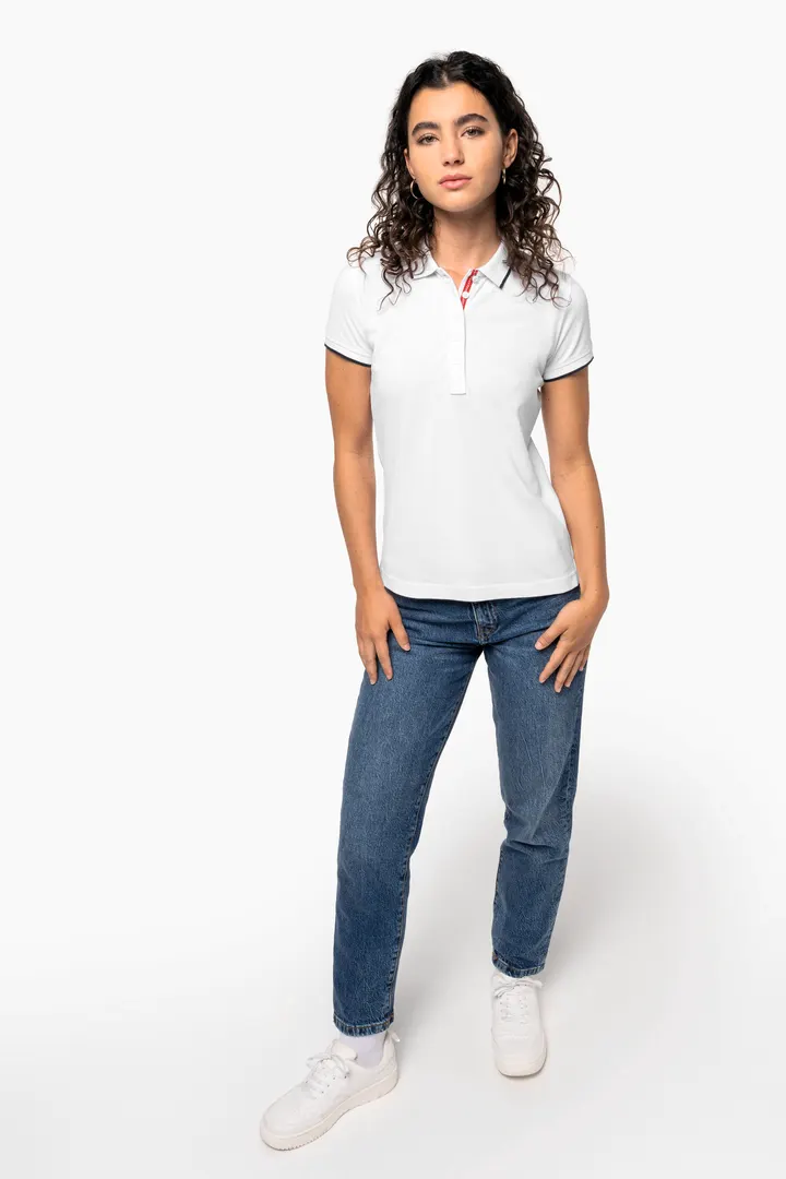 Damen Poloshirt Kurzarm 4
