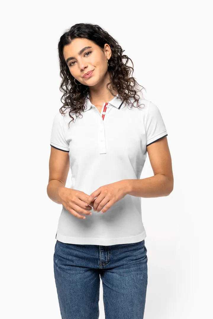 Damen Poloshirt Kurzarm 5