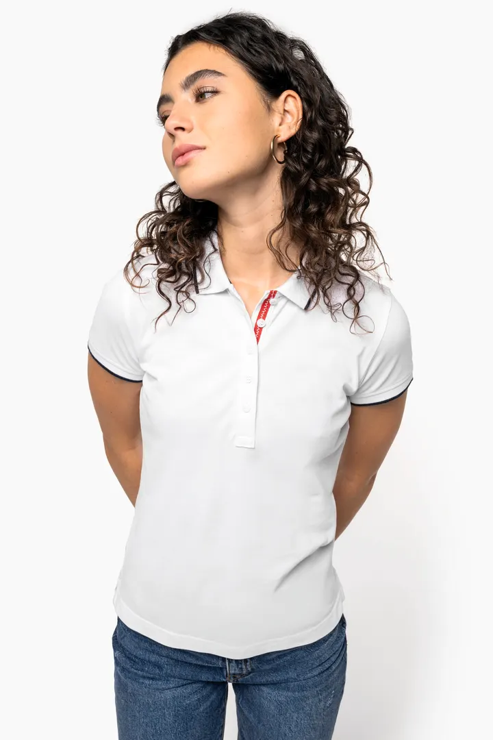 Damen Poloshirt Kurzarm 6