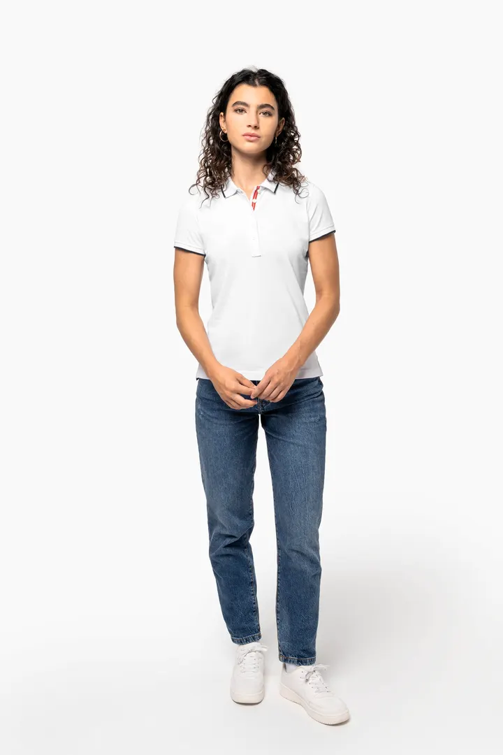 Damen Poloshirt Kurzarm 2