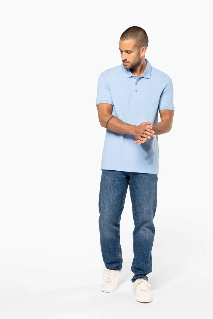 Polo piqué manches courtes homme 6