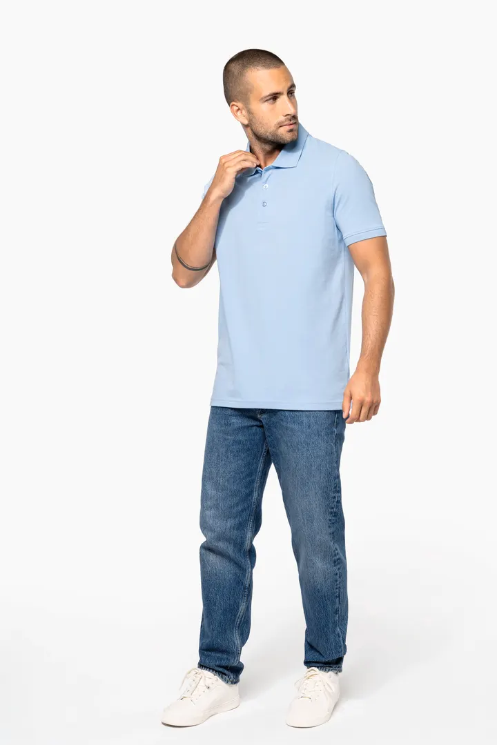 Polo piqué manches courtes homme 2