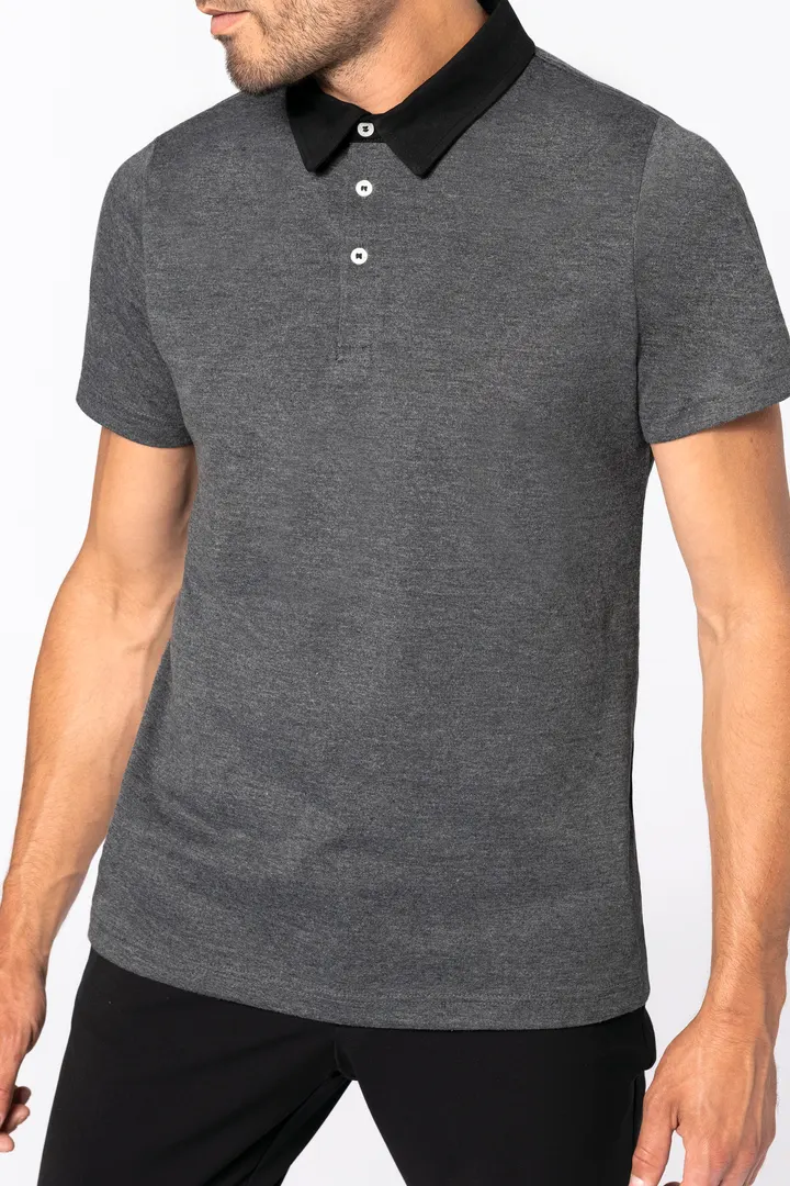 Polo jersey bicolore homme 12