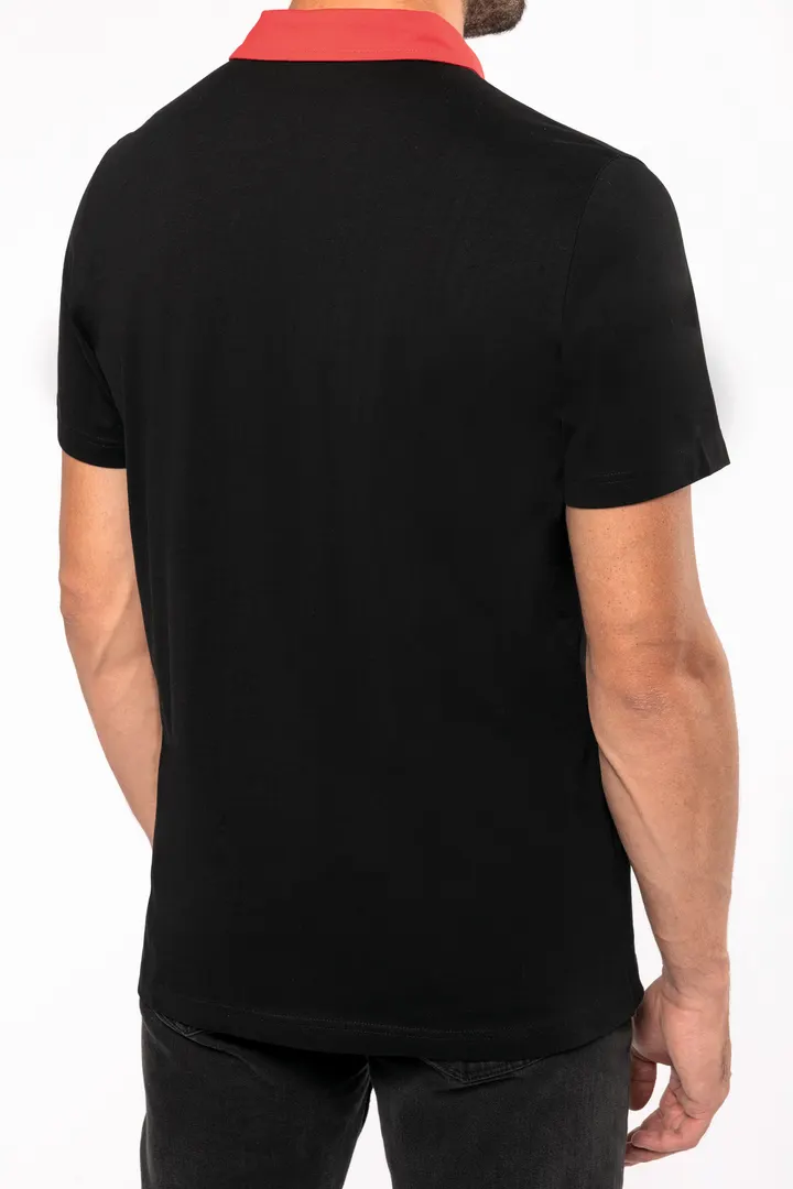 Polo jersey bicolore homme 14