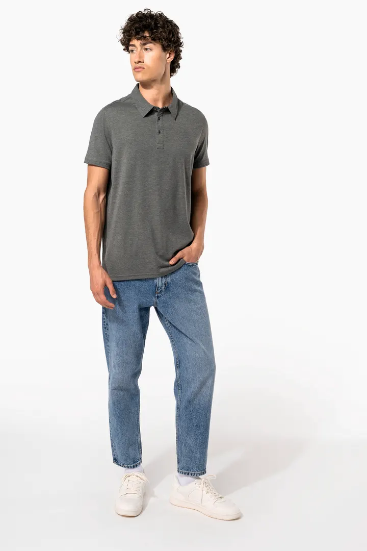 Polo jersey manches courtes homme