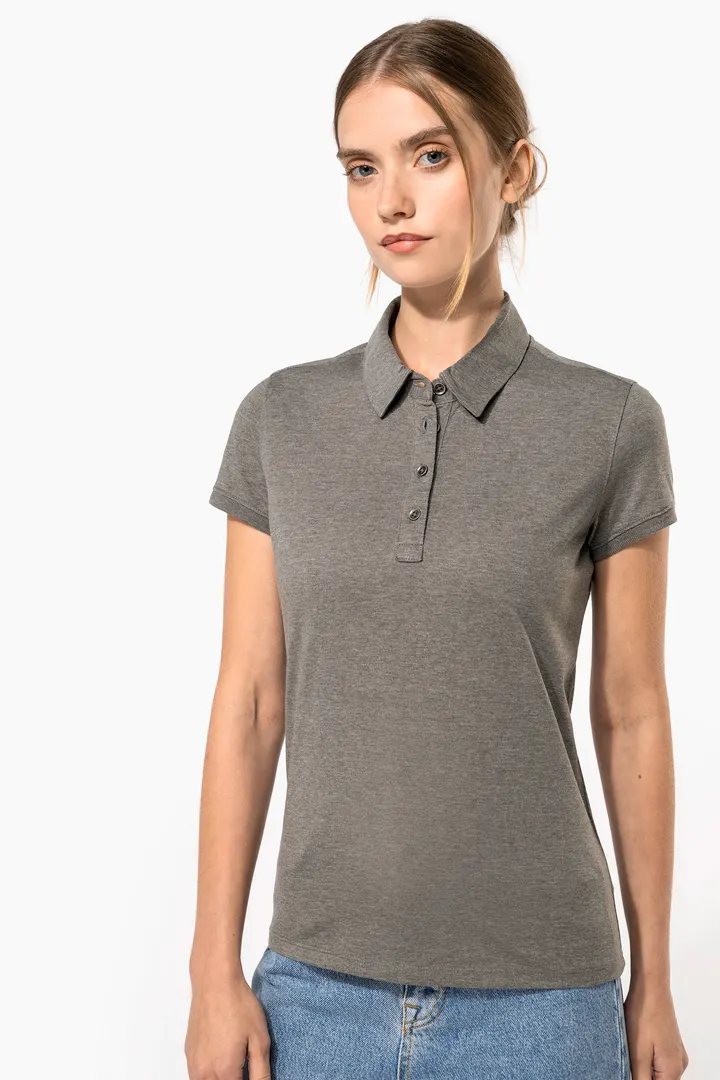 Polo jersey manches courtes femme 6