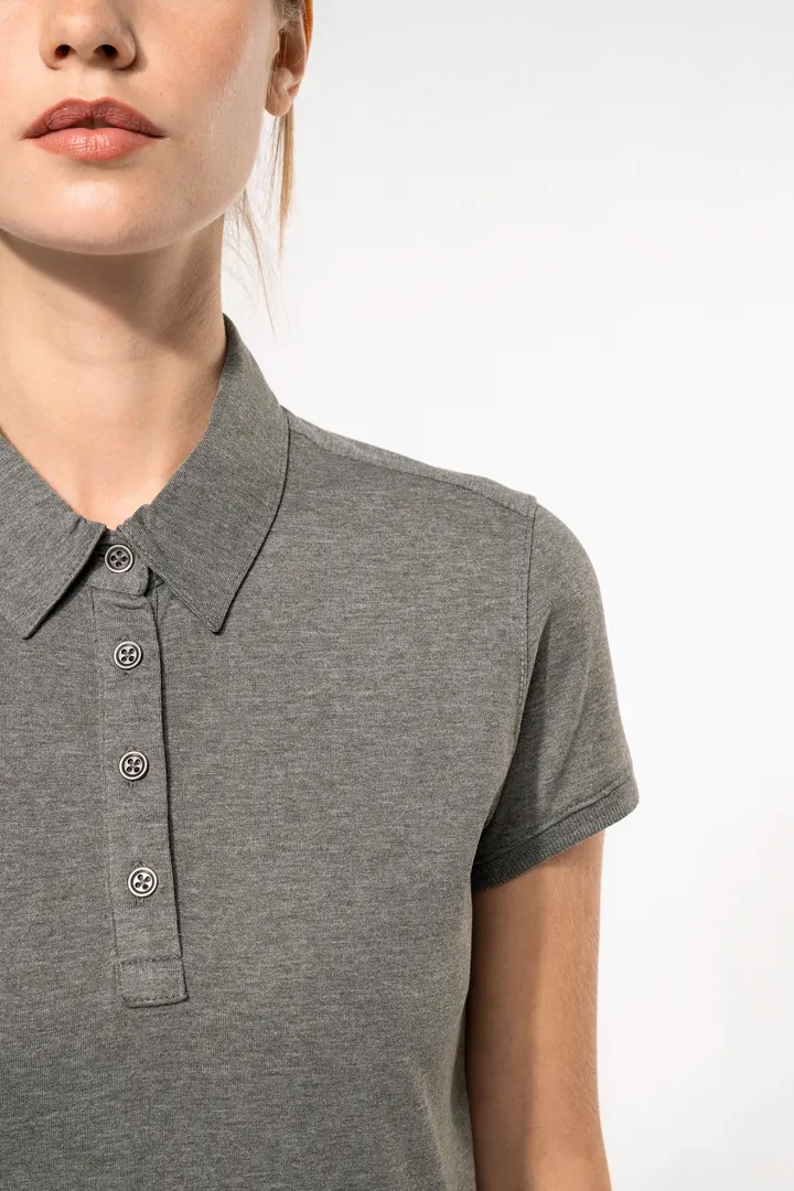Polo jersey manches courtes femme 8