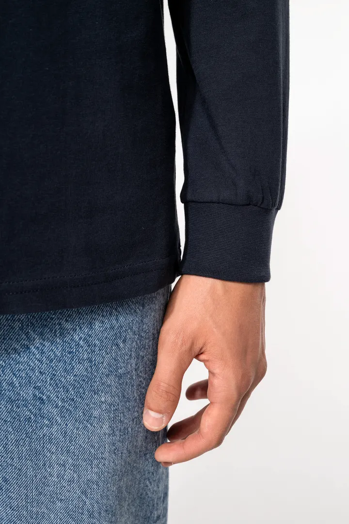 Langarm-Polohemd für Herren aus Jersey 8