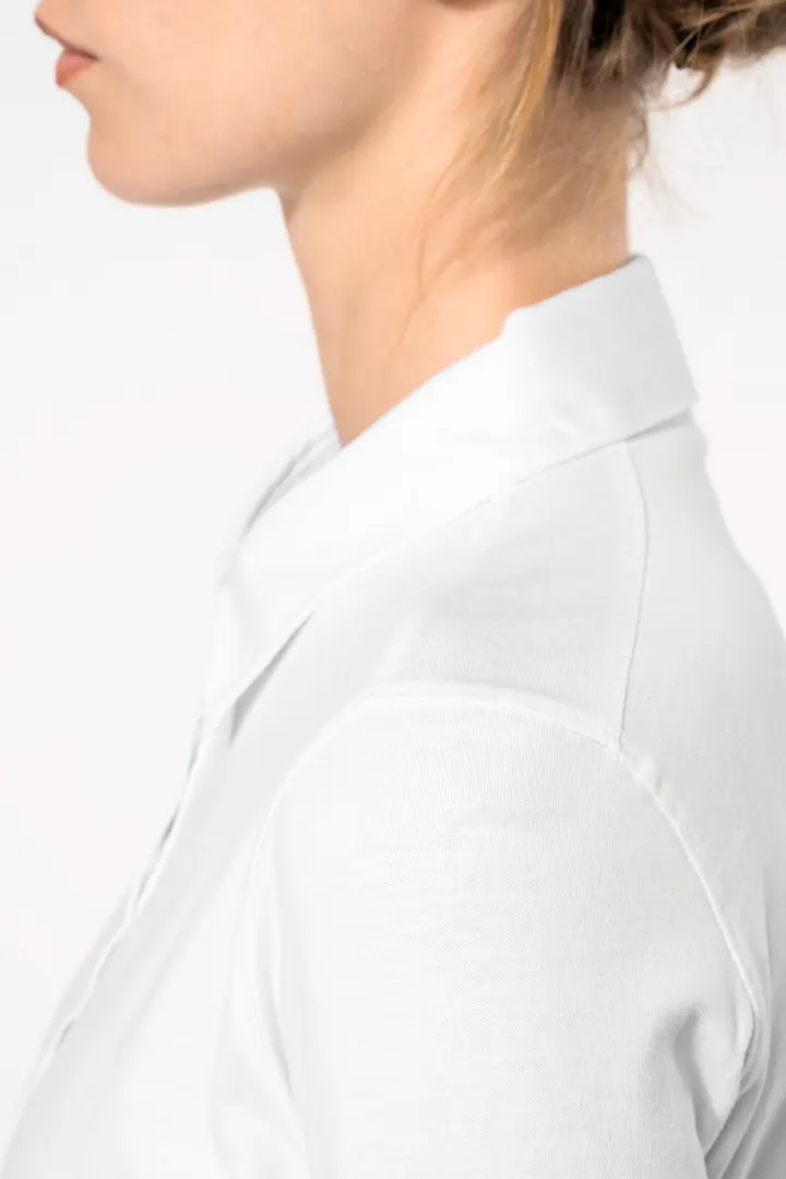 Polo jersey manches longues femme 8