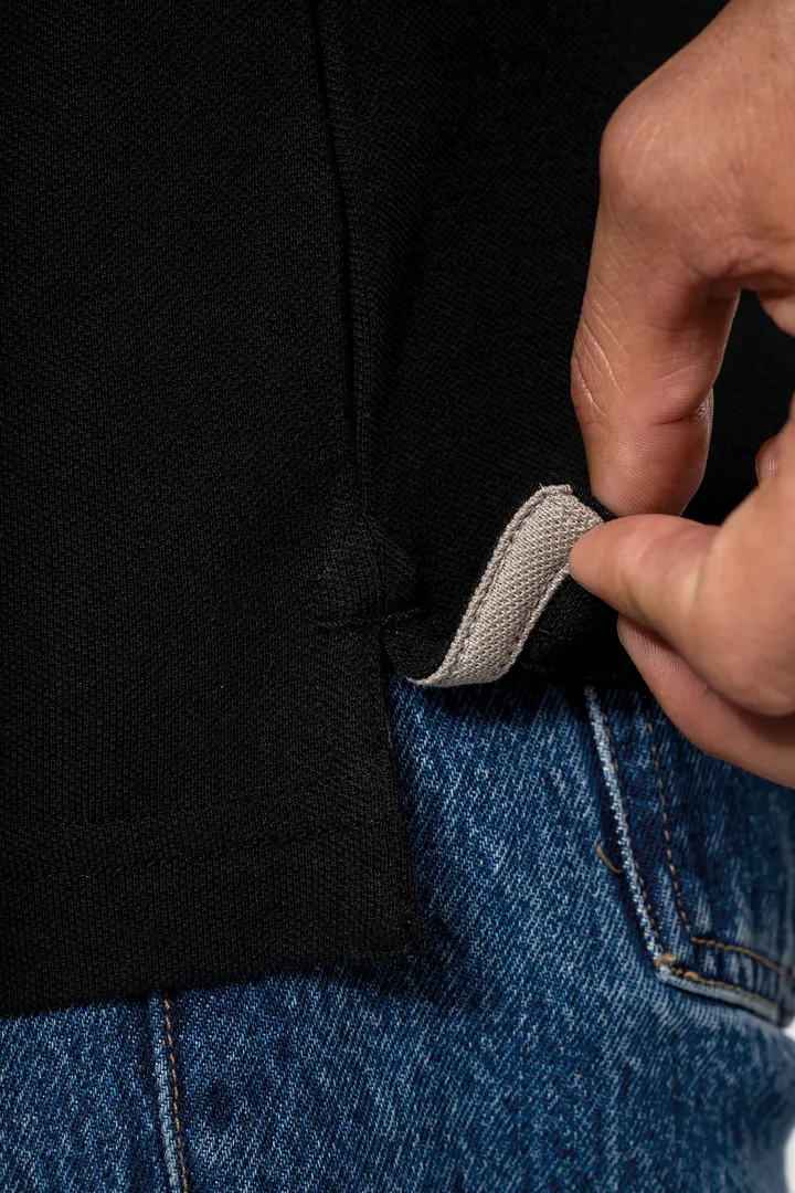 Langarm-Polohemd aus Piqué für Herren 11