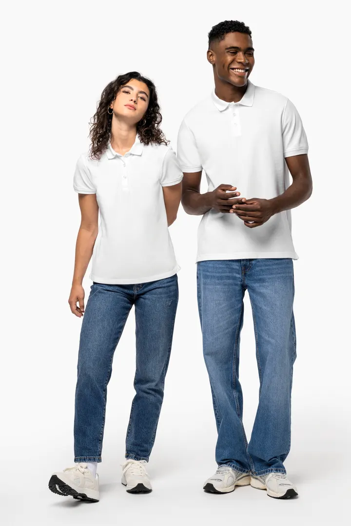 Polo piqué manches courtes femme 13