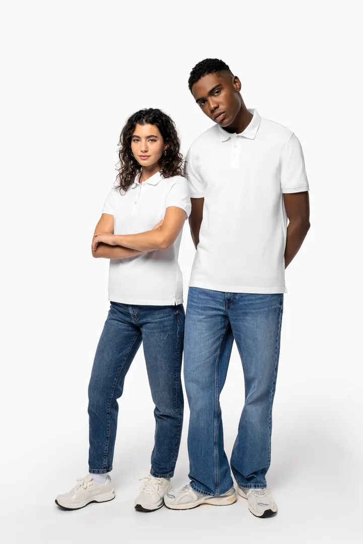 Polo piqué manches courtes femme 14