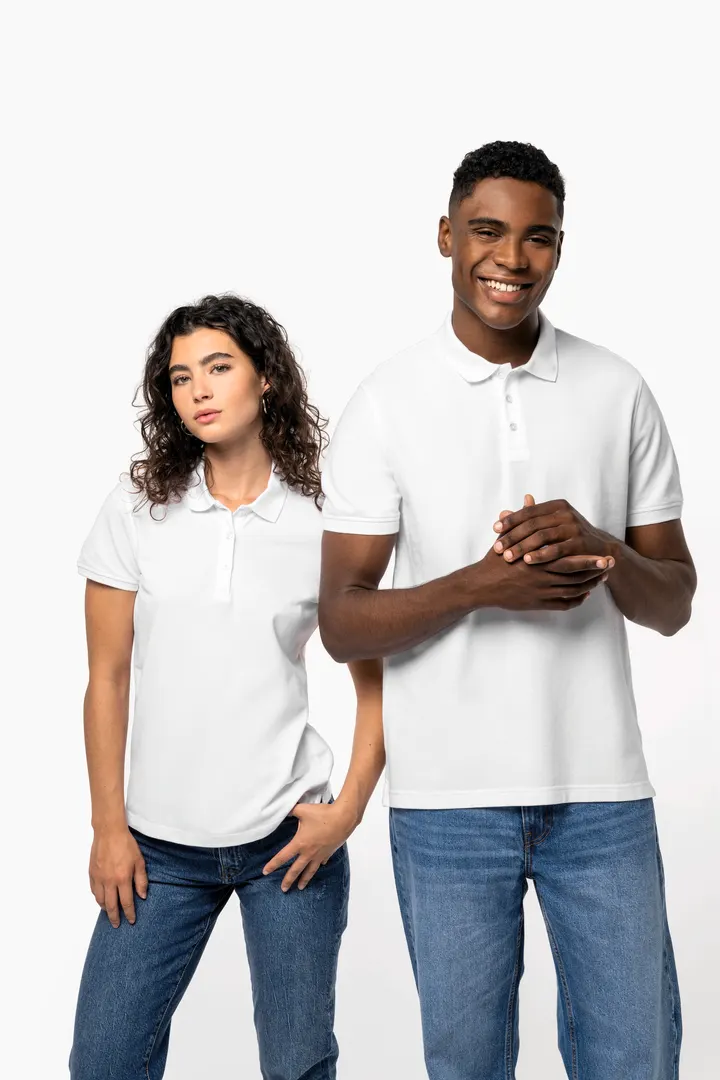Polo piqué manches courtes femme 15
